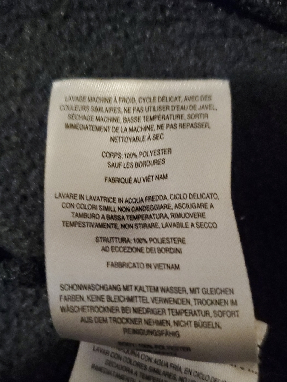 Columbia Black Fleece Jacket - Picture 8 of 9